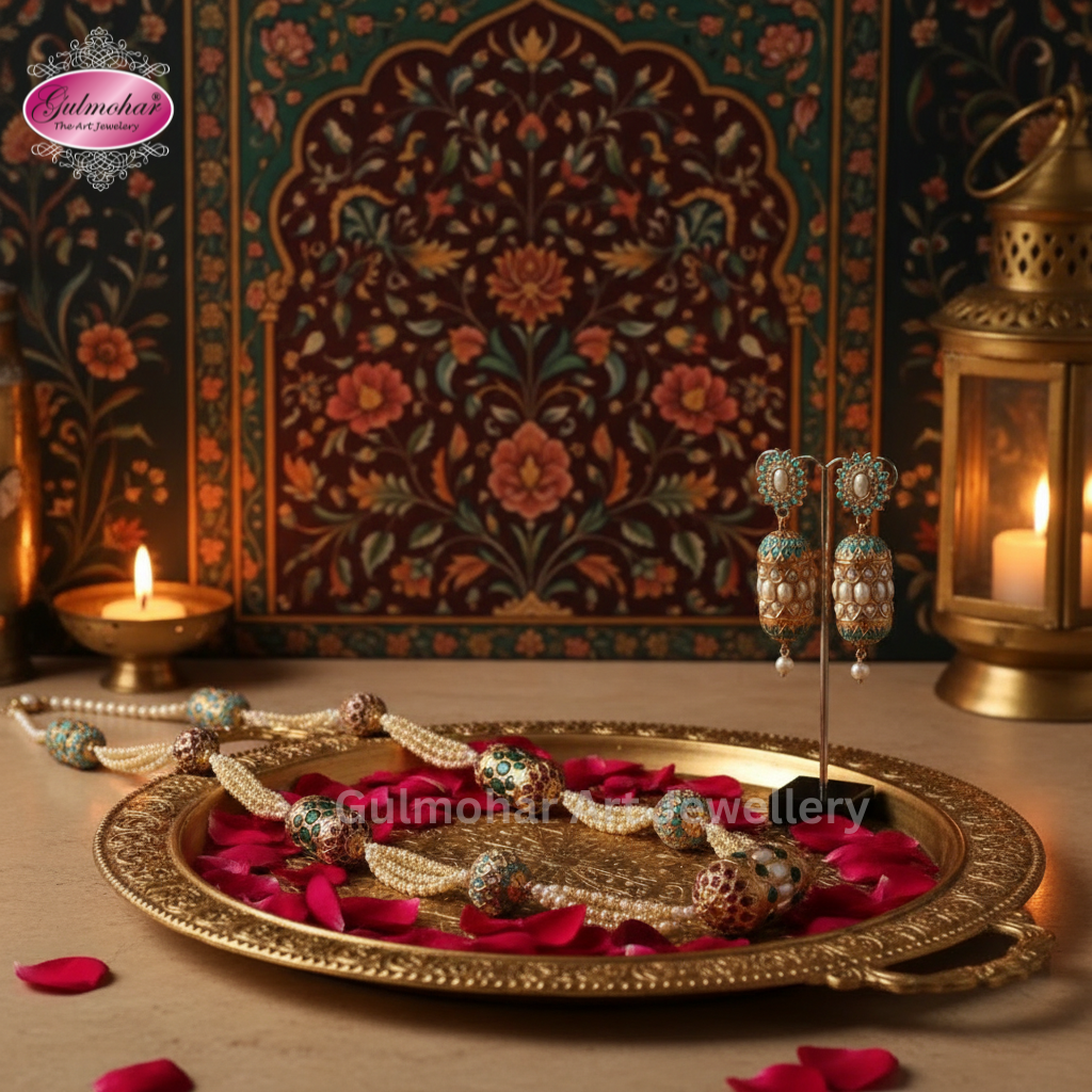 MM-01: Kundan Capsule Mala Set