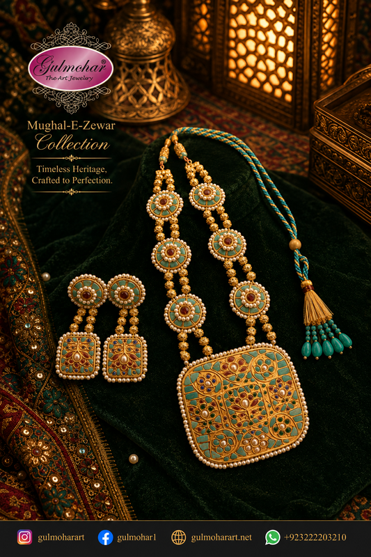 MM-02: Feroza Multani Kundan Mala Set