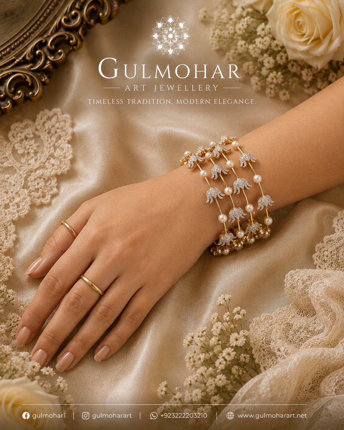 BG-04: Lotus bangles