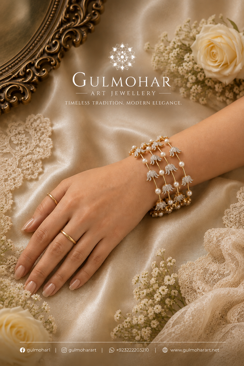 BG-04: Lotus bangles