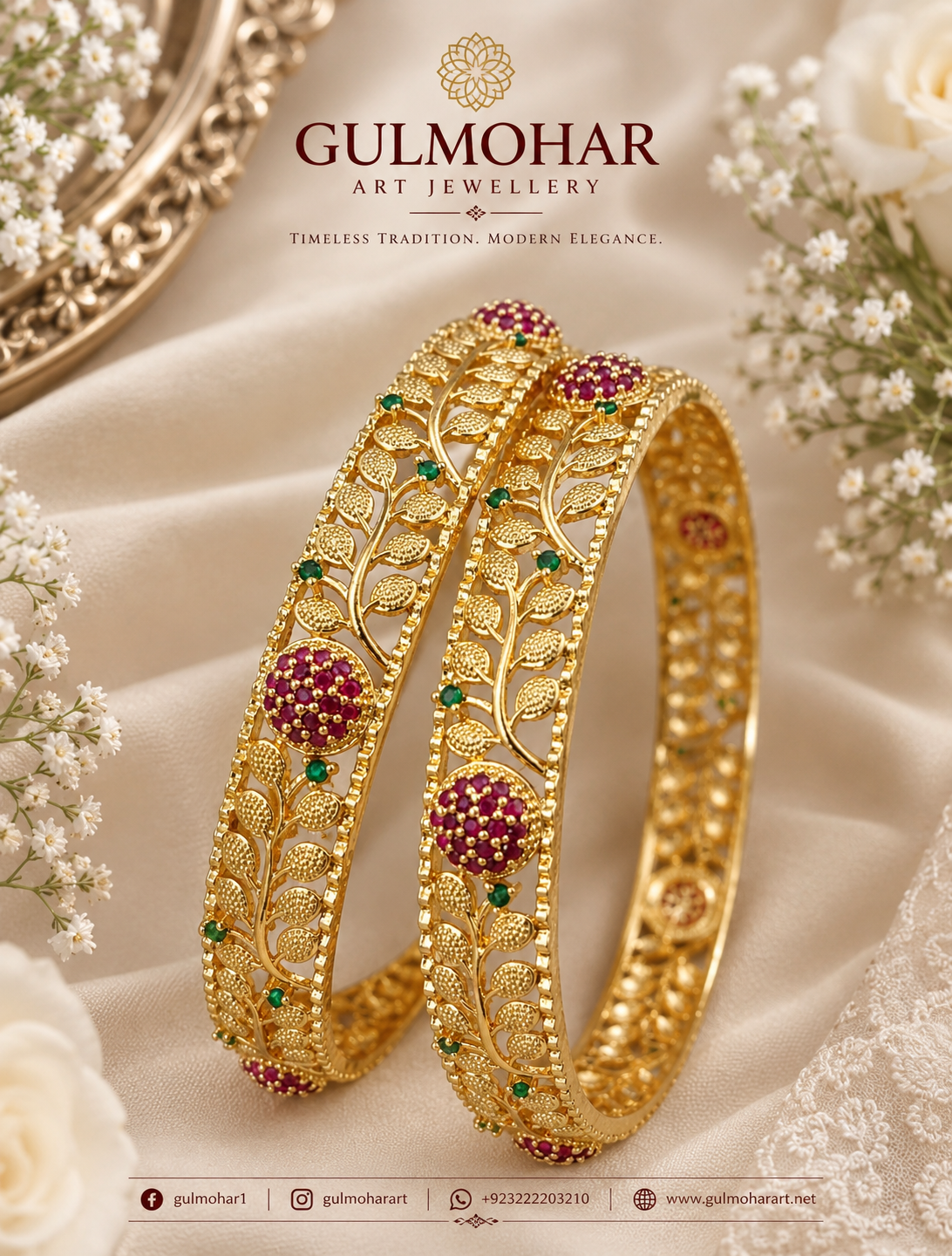Mate Ruby bangles, ruby bangles, AD bangles, AD stone bangles, gold plated bangles, South Indian bangles, South Indian jewellery, South Indian heritage bangles, traditional bangles, heritage bangles, 2 piece bangle set, ruby jewellery, ruby stone bangles, bridal bangles, wedding bangles, party wear bangles, festive bangles, designer bangles, traditional gold bangles, Indian bangles, Pakistani jewellery, South Indian bridal jewellery, heritage jewellery