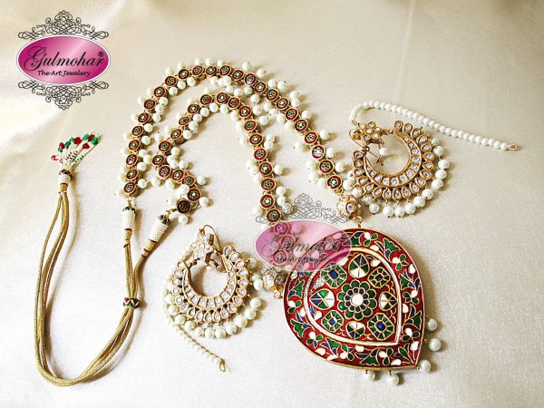 Jeweled mala set - Image 3