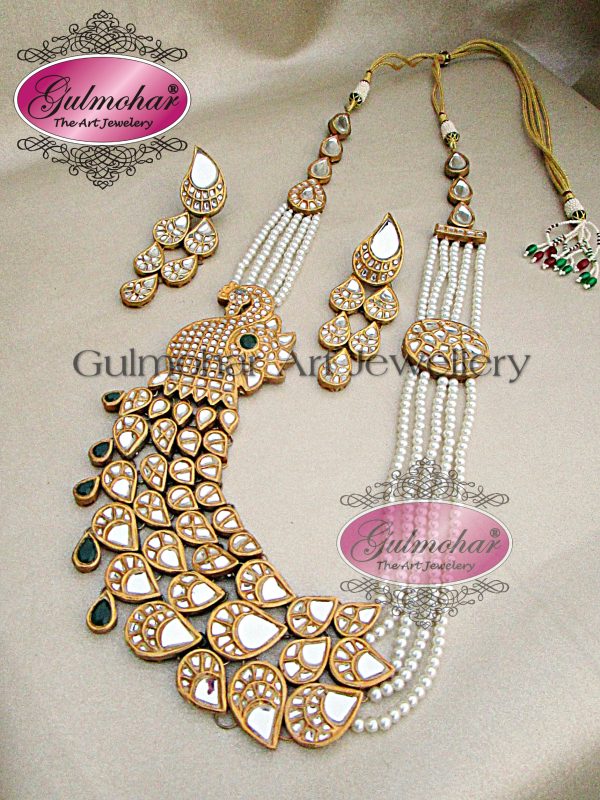 Kundan Mor Mala set - Image 4