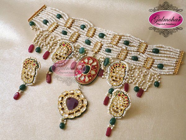 Sarpanch Choker Set