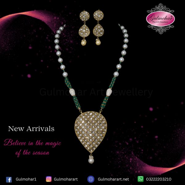Kundan Leaf set